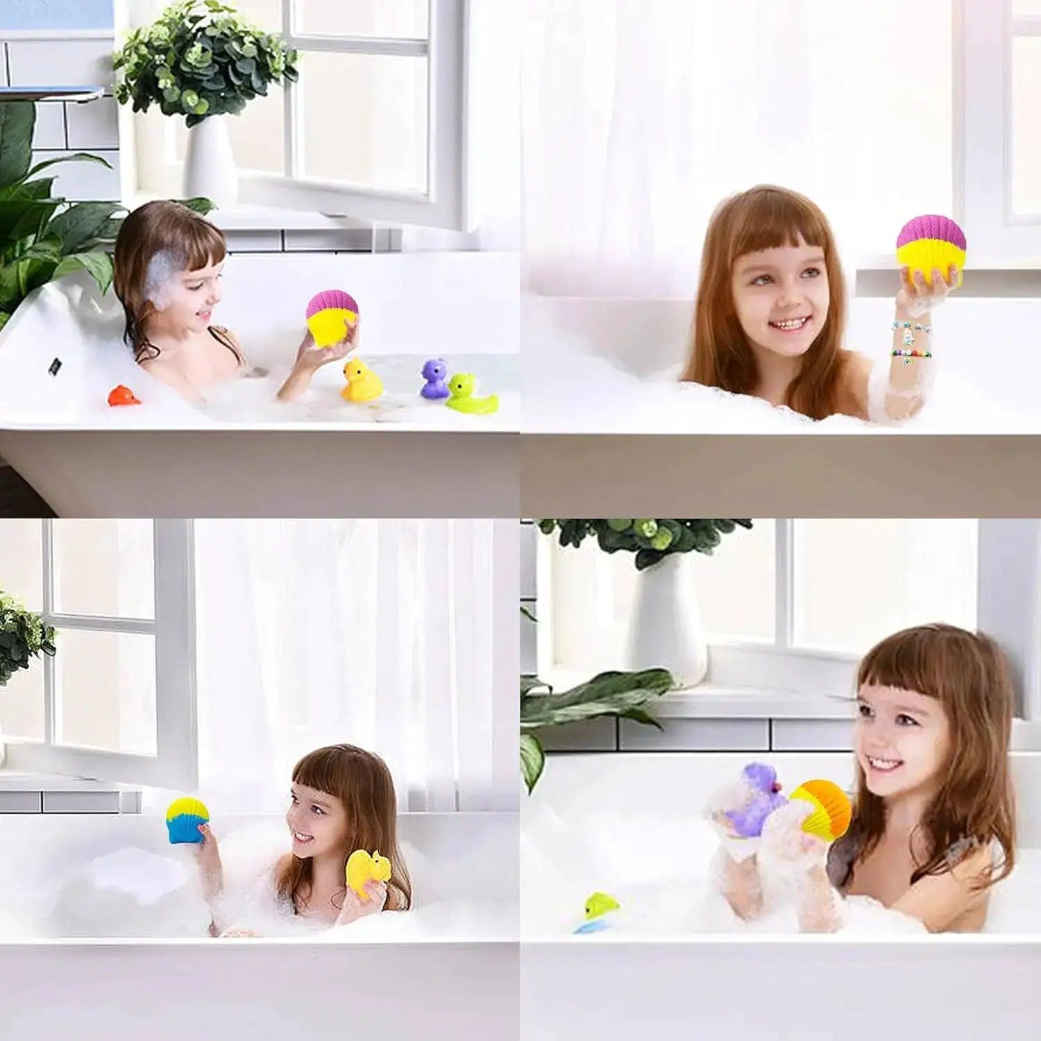 Glow In The Dark Kids Bath Bombs With Toy Surprise -  ToylandEU™