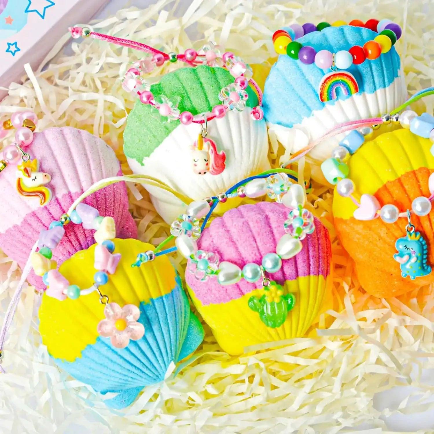  Glow In The Dark Kids Bath Bombs With Toy Surprise -  ToylandEU™