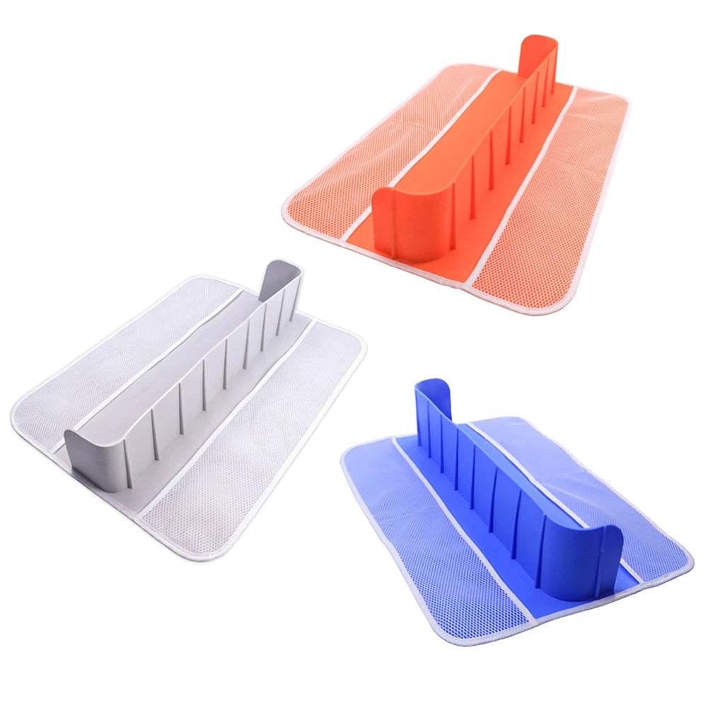Bathtub Splash Guard 8 Suction Cups Shelf with 4 Pockets - ToylandEU