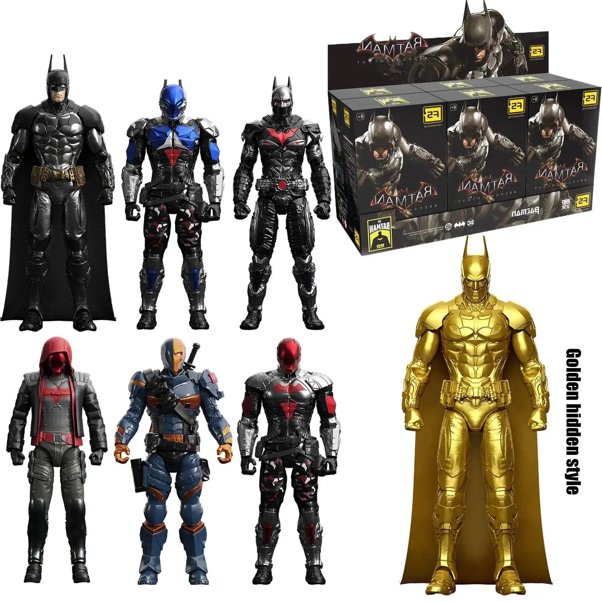 Batman Arkham Knight Assembled Action Figure 10cm Blind Box - ToylandEU
