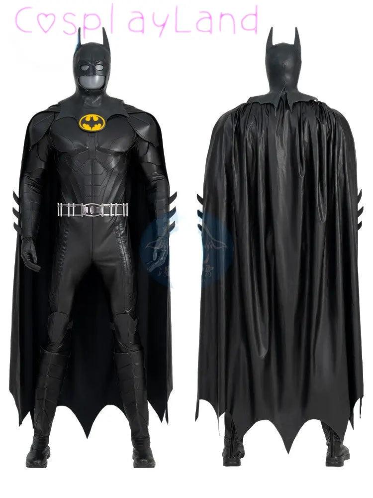  Batman Cosplay Jumpsuit Authentic Movie Style Costume 