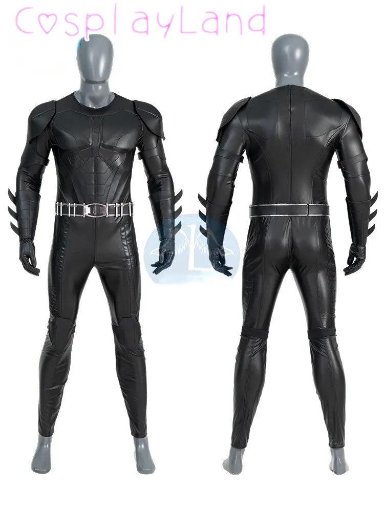  Batman Cosplay Jumpsuit Authentic Movie Style Costume 
