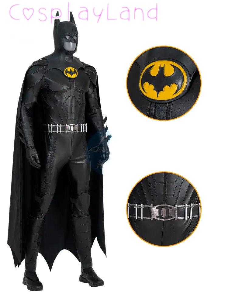  Batman Cosplay Jumpsuit Authentic Movie Style Costume 