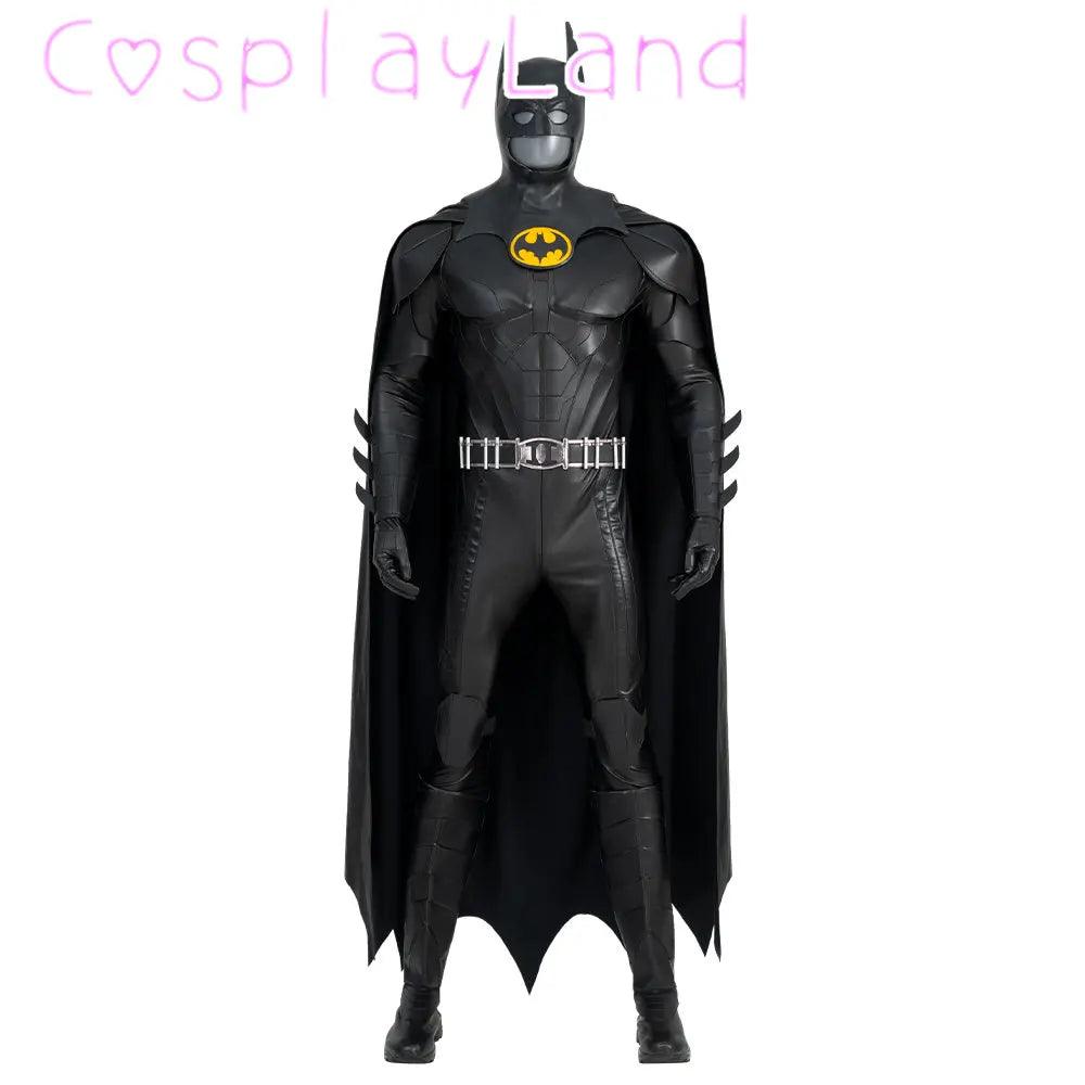  Batman Cosplay Jumpsuit Authentic Movie Style Costume 