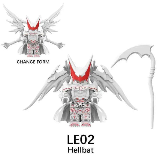  Batman Hellbat Armor Minifigure Custom White Wings -  ToylandEU™