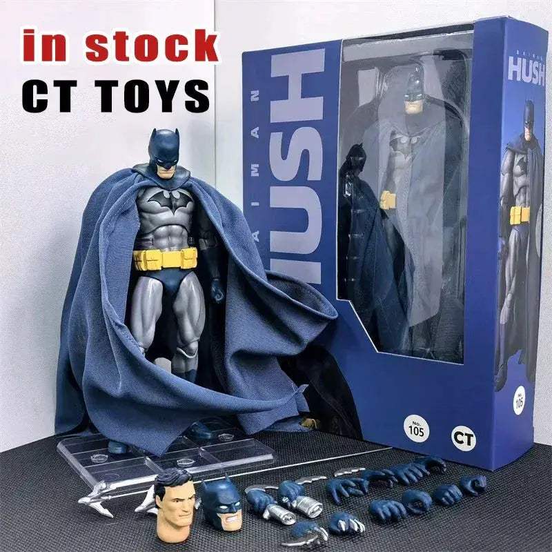 Batman Hush Mafex 105 Action Figure Premium Collectible In Stock - ToylandEU