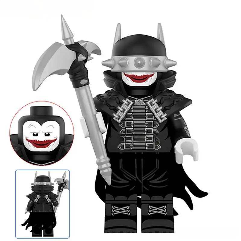 Batman who Laughs comic Lego Minifigures Custom toys 1 - Minifigure Toys