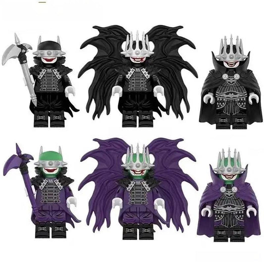 Batman who Laughs comic Lego Minifigures Custom toys set of 6 - Minifigure Toys