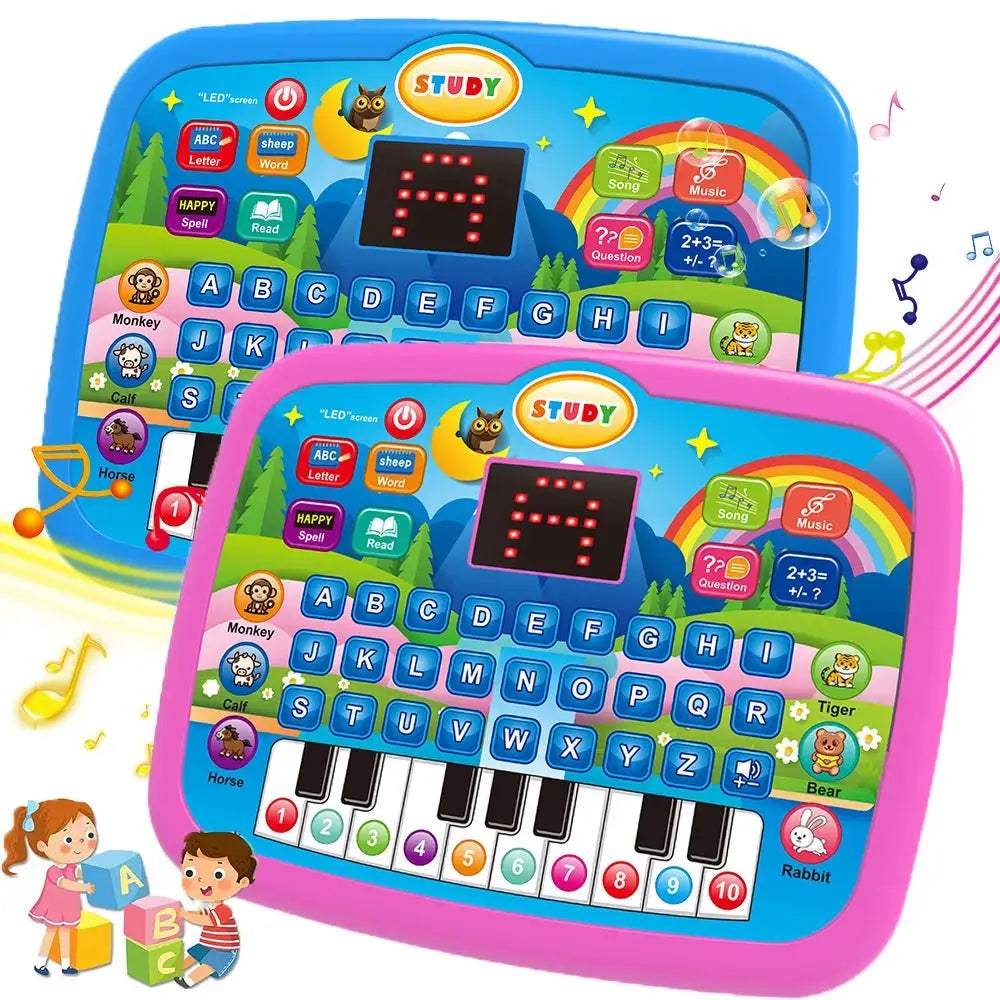 Battery Free Educational Letters Numbers Music Toy For Early Learning - ToylandEU