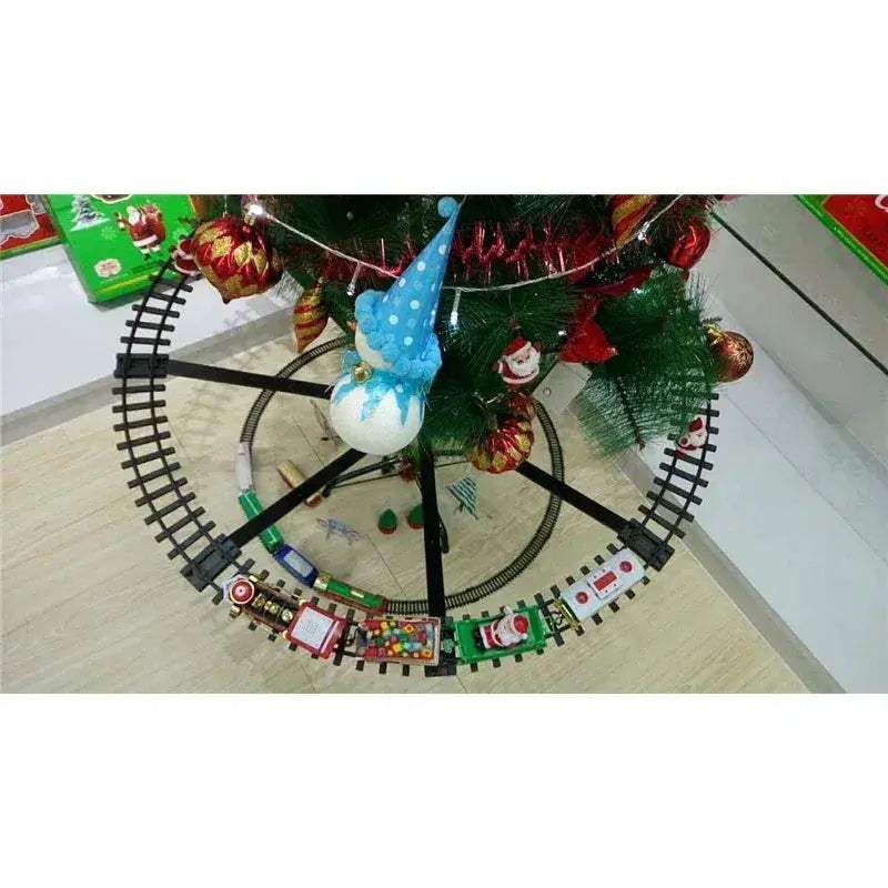 Battery Operated Christmas Train Toy With Lights And Sounds - ToylandEU