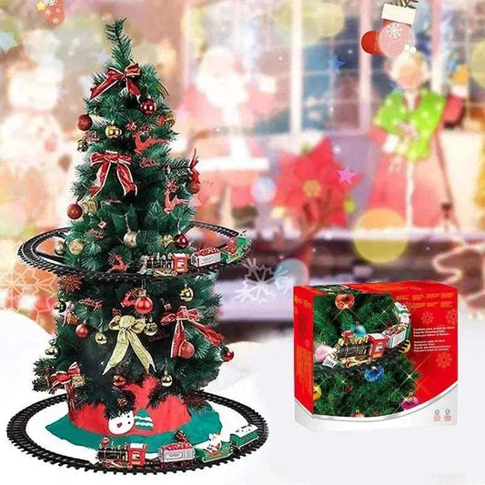  Battery Operated Train With Sound And Light Xmas Tree -  ToylandEU™