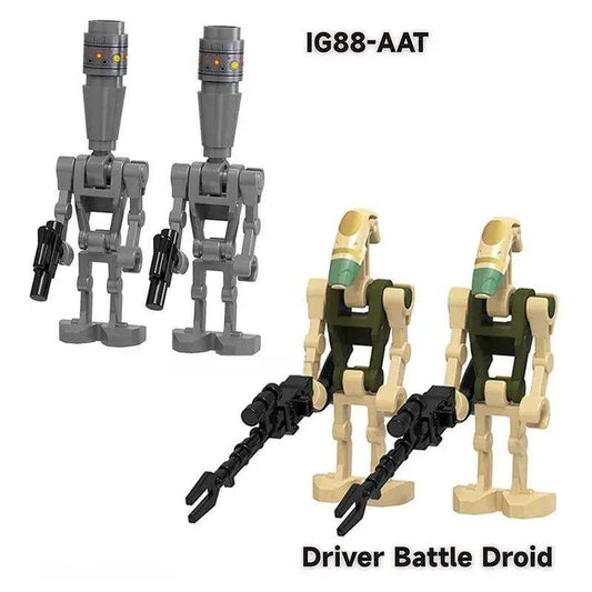 Lego Star Wars Battle Droids IG88 4 Pack Minifigures -  ToylandEU™