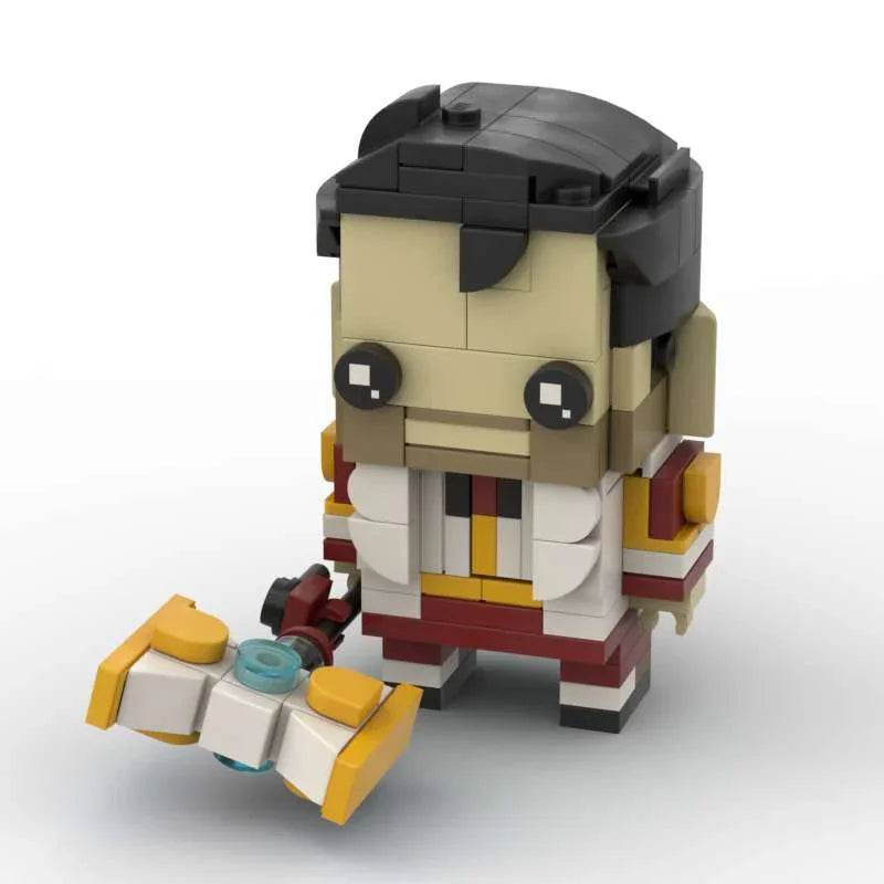 Battle Of Two Cities Moc Brickheadz Jinx Vi Ekko Toy Set - ToylandEU