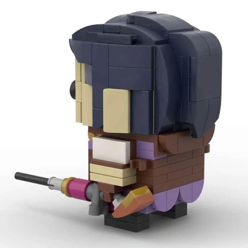 Battle Of Two Cities Moc Brickheadz Jinx Vi Ekko Toy Set - ToylandEU