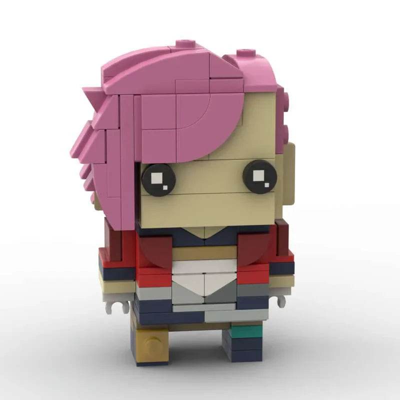 Battle Of Two Cities Moc Brickheadz Jinx Vi Ekko Toy Set - ToylandEU