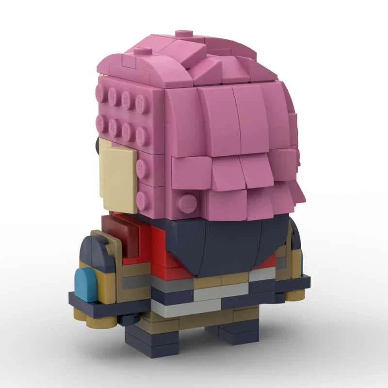 Battle Of Two Cities Moc Brickheadz Jinx Vi Ekko Toy Set - ToylandEU