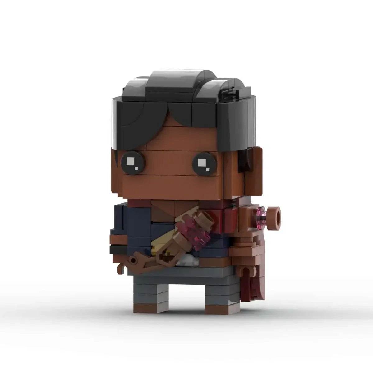Battle Of Two Cities Moc Brickheadz Jinx Vi Ekko Toy Set - ToylandEU