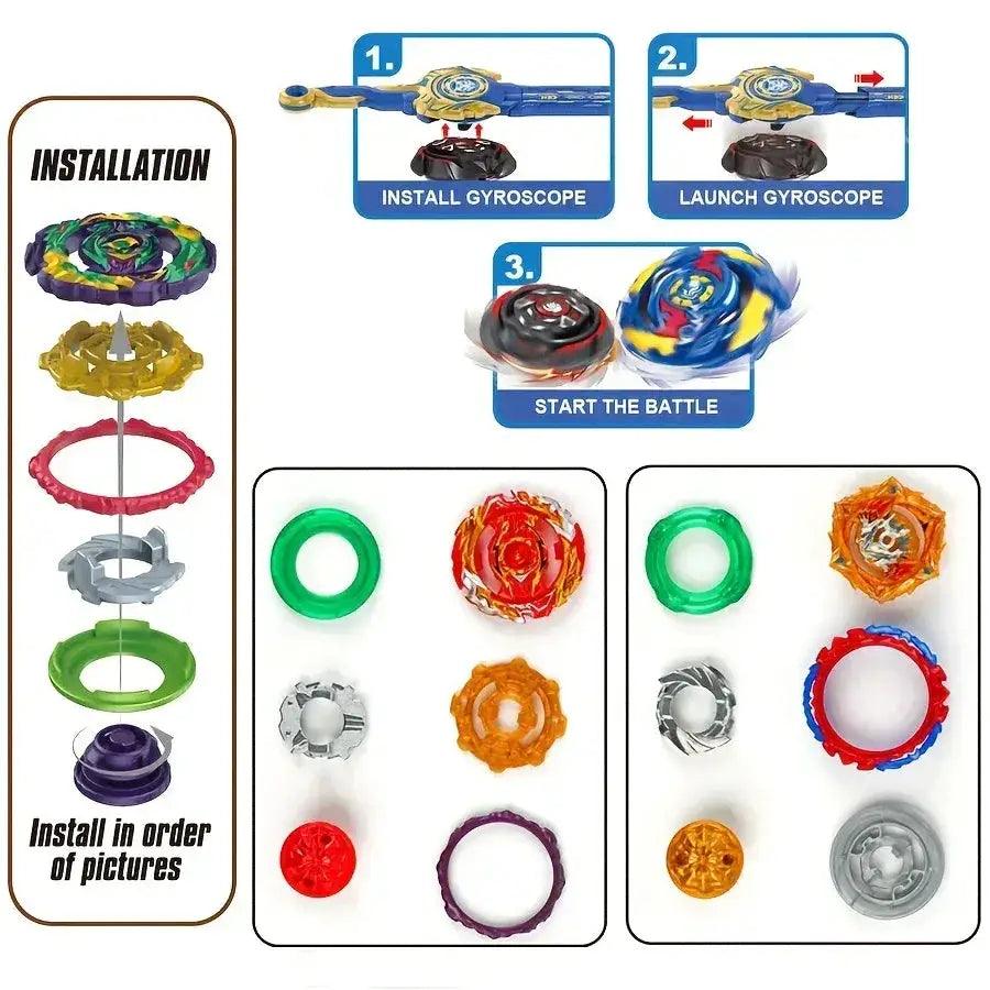  Battle Sword Gyro Toy Interactive Launcher Safe -  ToylandEU™