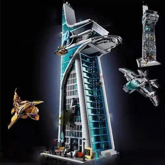  Battle Tower Modular Building Blocks Kit Home Decor -  ToylandEU™