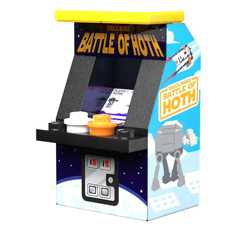 Battle of Hoth SW Arcade Machine made using LEGO parts - ToylandEU