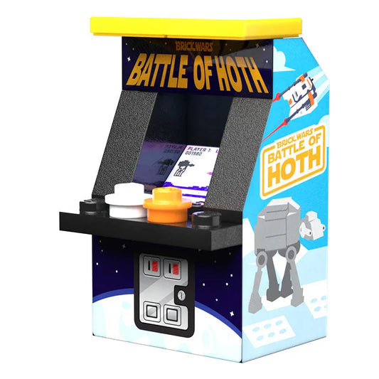 Battle of Hoth SW Arcade Machine made using LEGO parts - ToylandEU