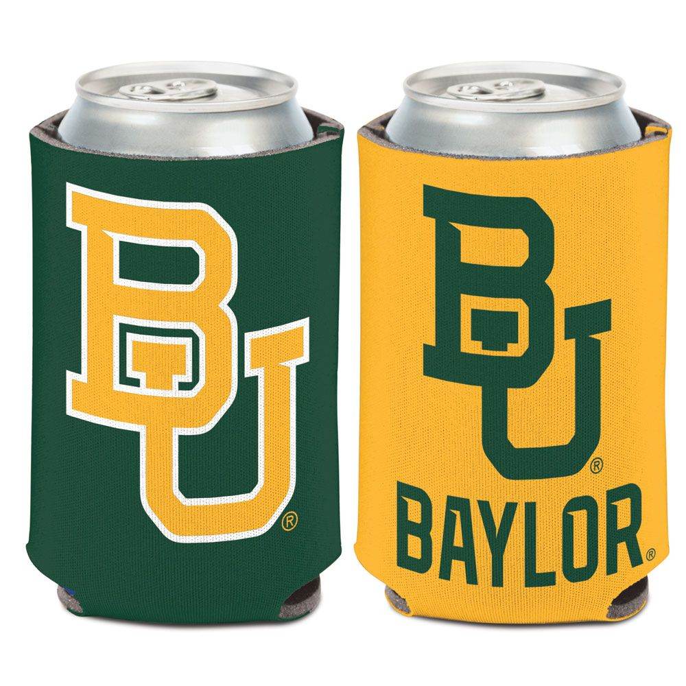 Baylor Bears 12oz Can Cooler Wincraft Full Color Imprinted - ToylandEU