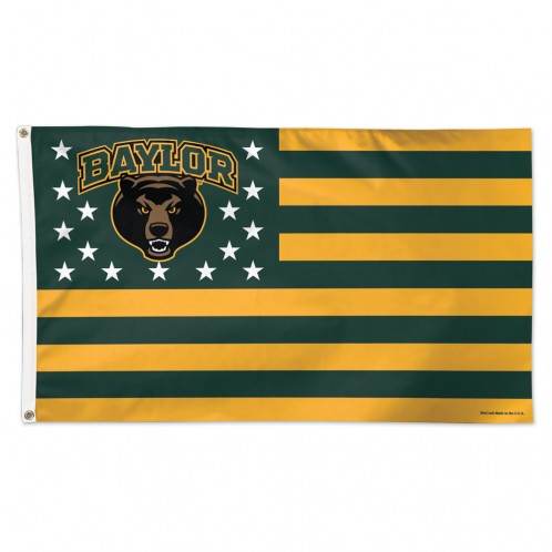 Baylor Bears 3x5 Deluxe Flag Stars and Stripes Design - ToylandEU