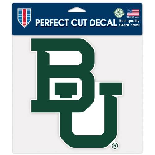 Baylor Bears 8x8 Perfect Cut Color Decal Licensed Outdoor - ToylandEU