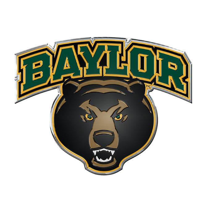 Baylor Bears Auto Emblem Aluminum Color Special Order - ToylandEU