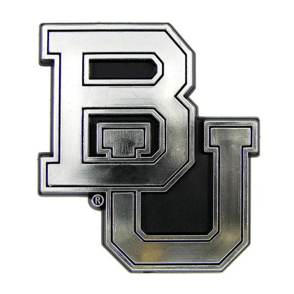 Baylor Bears Auto Emblem - Silver - Special Order - ToylandEU