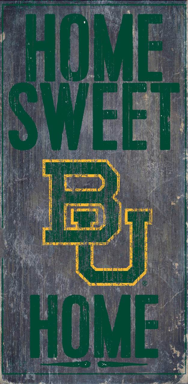 Baylor Bears Wood Sign Home Sweet Home 6x12 Special Order - ToylandEU