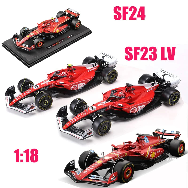 Bburago 1 18 Diecast Ferrari F1 Model With Authentic Detail - ToylandEU