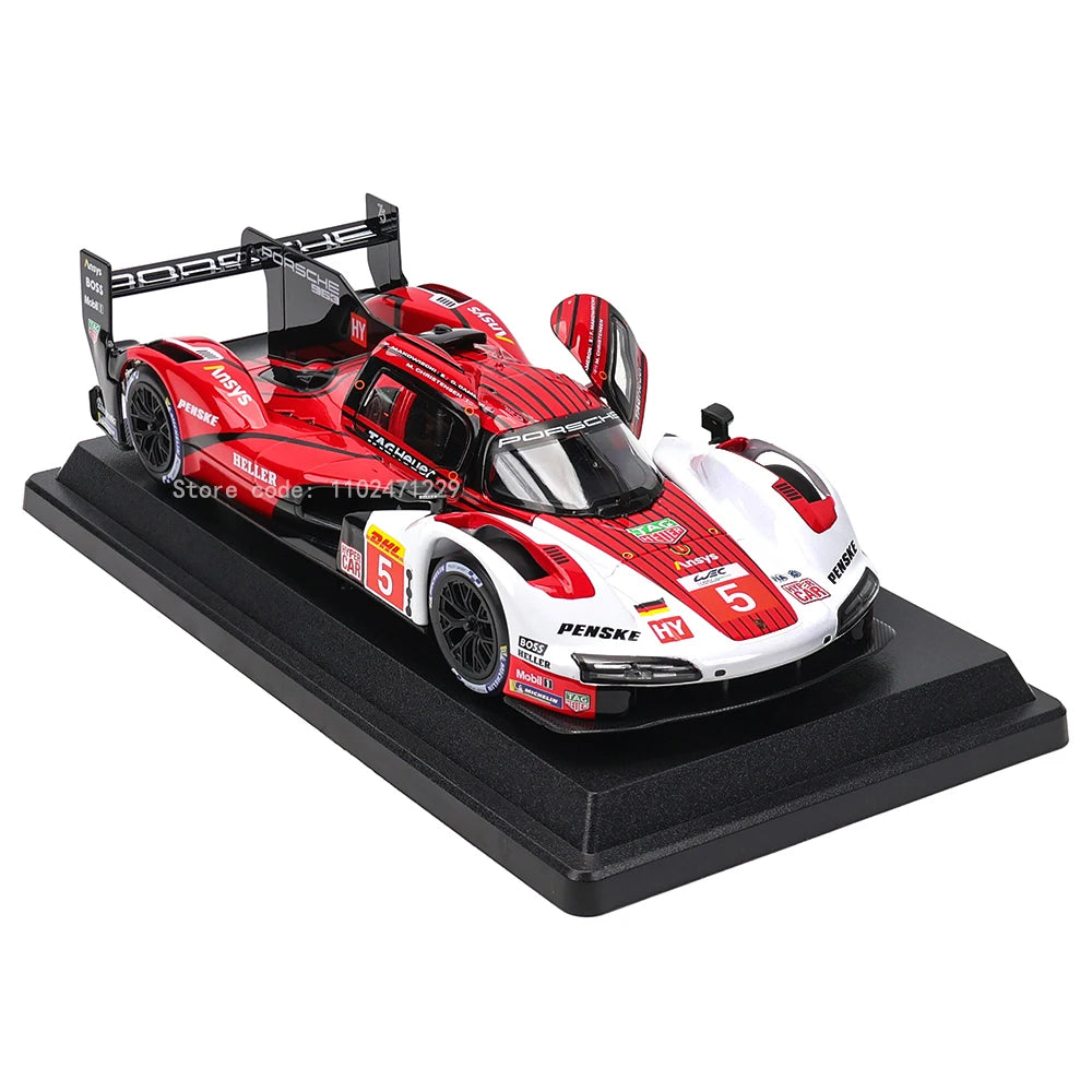 Bburago 1:24 Porsche 963 Die Cast Model Car Collectible - ToylandEU