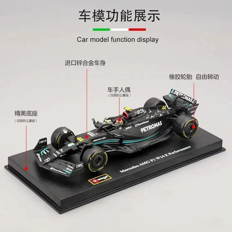  Bburago 1 43 Diecast Mercedes F1 Car Hamilton Edition -  ToylandEU™