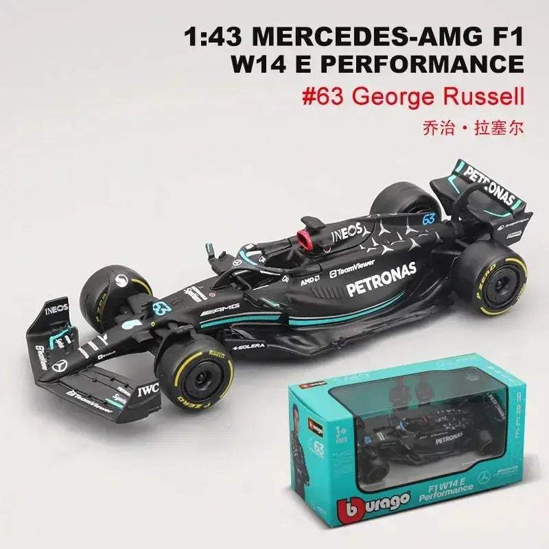 Bburago 1 43 Diecast Mercedes F1 Car Model Hamilton Collector - ToylandEU
