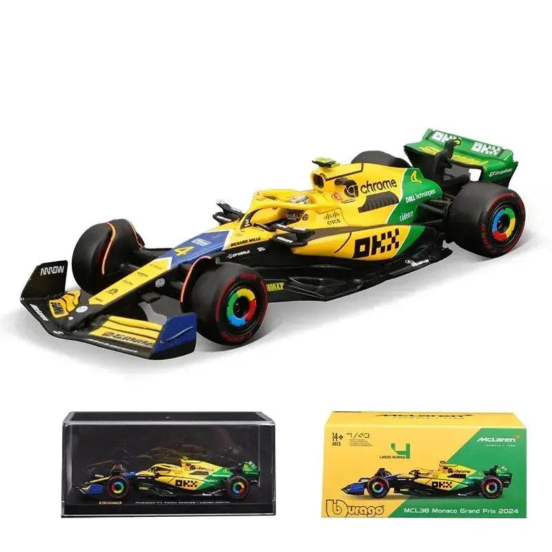 Bburago 1:43 McLaren MCL38 Diecast F1 Car Monaco Ltd -  ToylandEU™