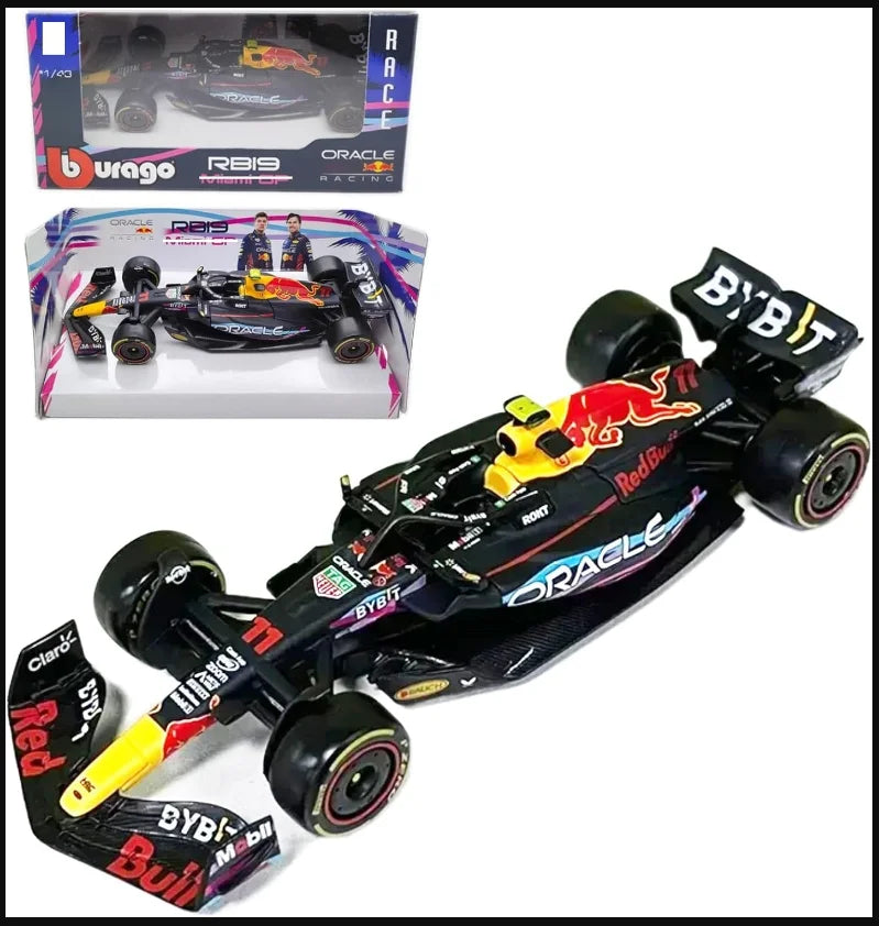 Bburago 1 To 43 F1 Diecast Cars Authentic Liveries Premium - ToylandEU