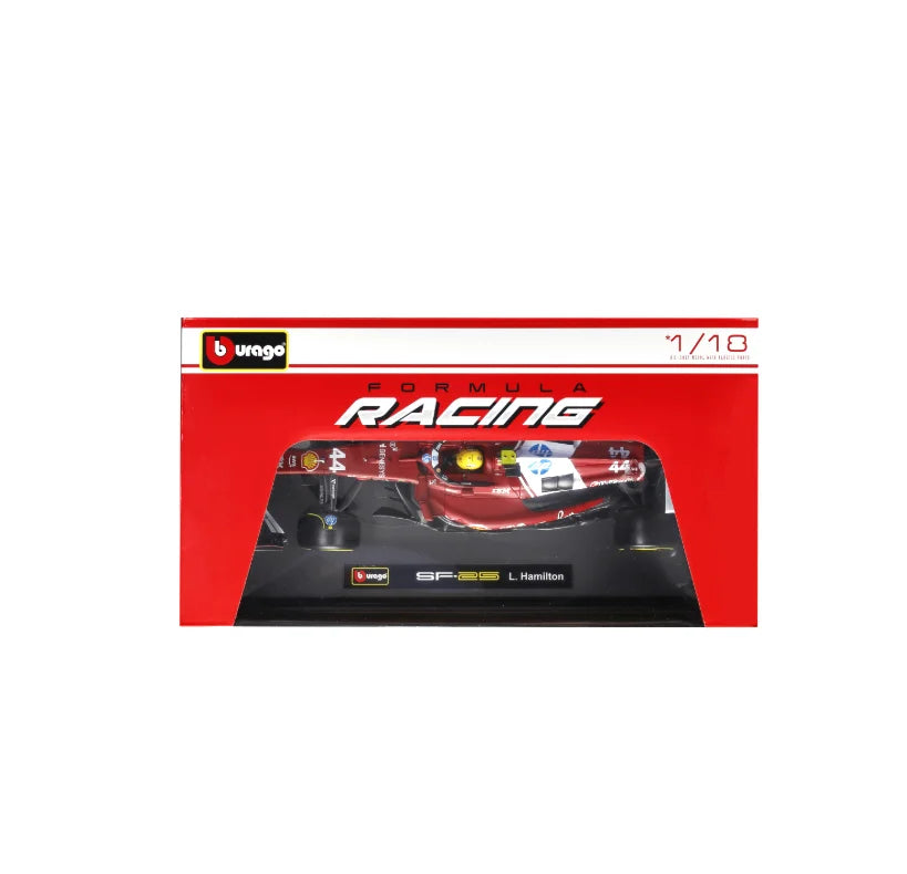 Bburago 1to18 Diecast Car Model Leclerc Hamilton Premium Alloy - ToylandEU