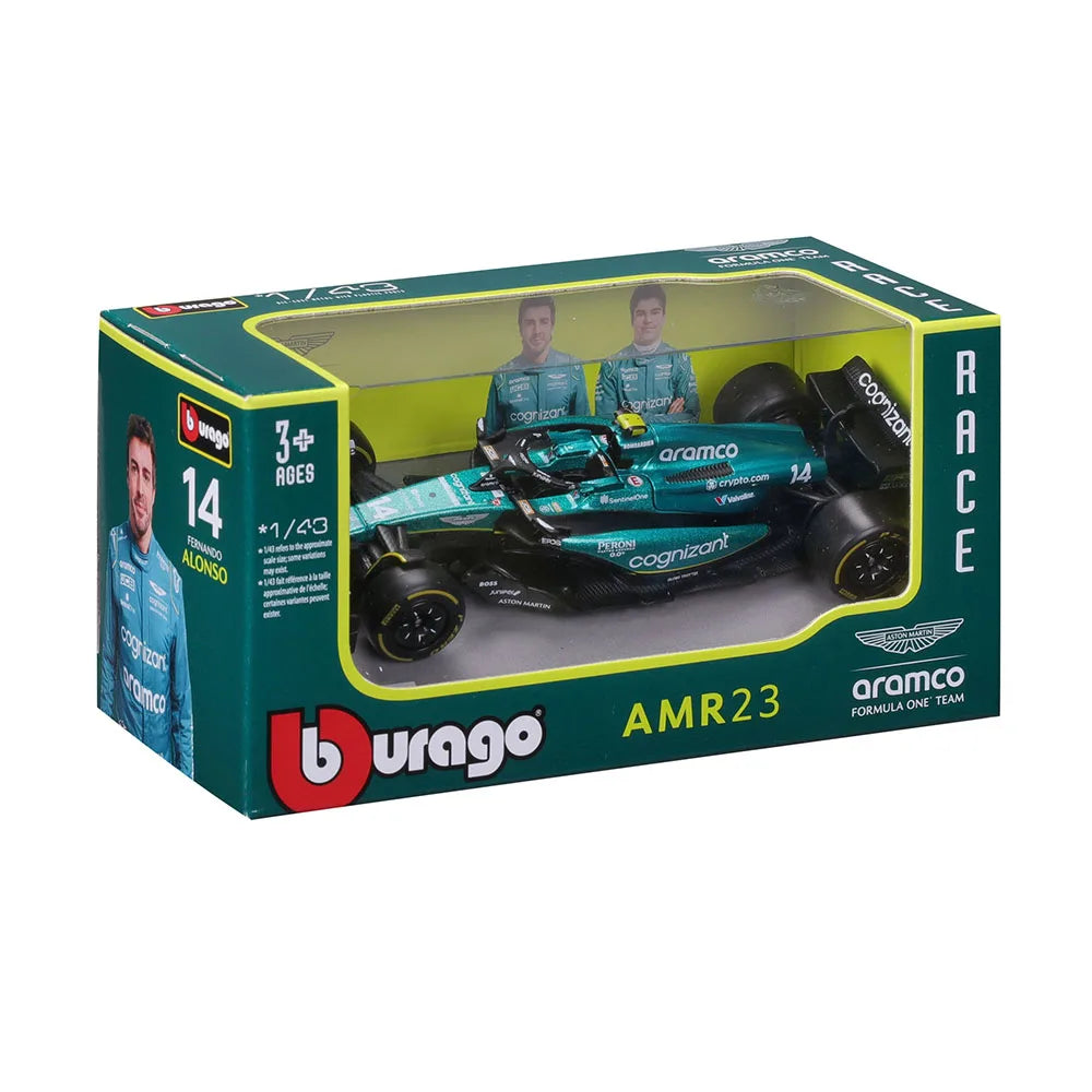 Bburago Aston Martin F1 Diecast Car Model Premium - ToylandEU