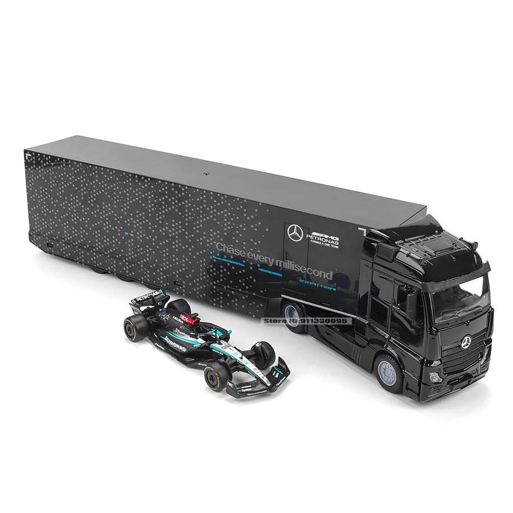Bburago Diecast Mercedes F1 Hauler Set George Russell - ToylandEU