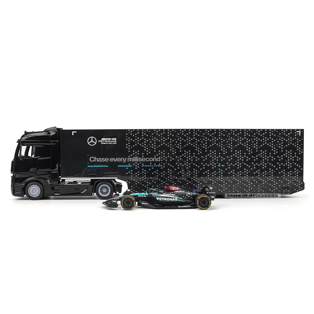 Bburago Diecast Mercedes F1 Hauler Set George Russell - ToylandEU
