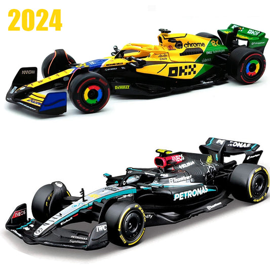 Bburago Mercedes F1 Die Cast Car Hamilton Russell Collectible - ToylandEU