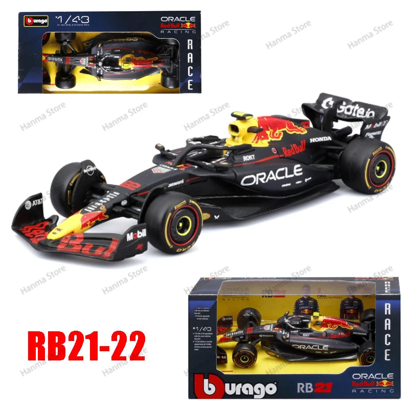 Bburago Mercedes F1 Die Cast Car Hamilton Russell Collectible - ToylandEU