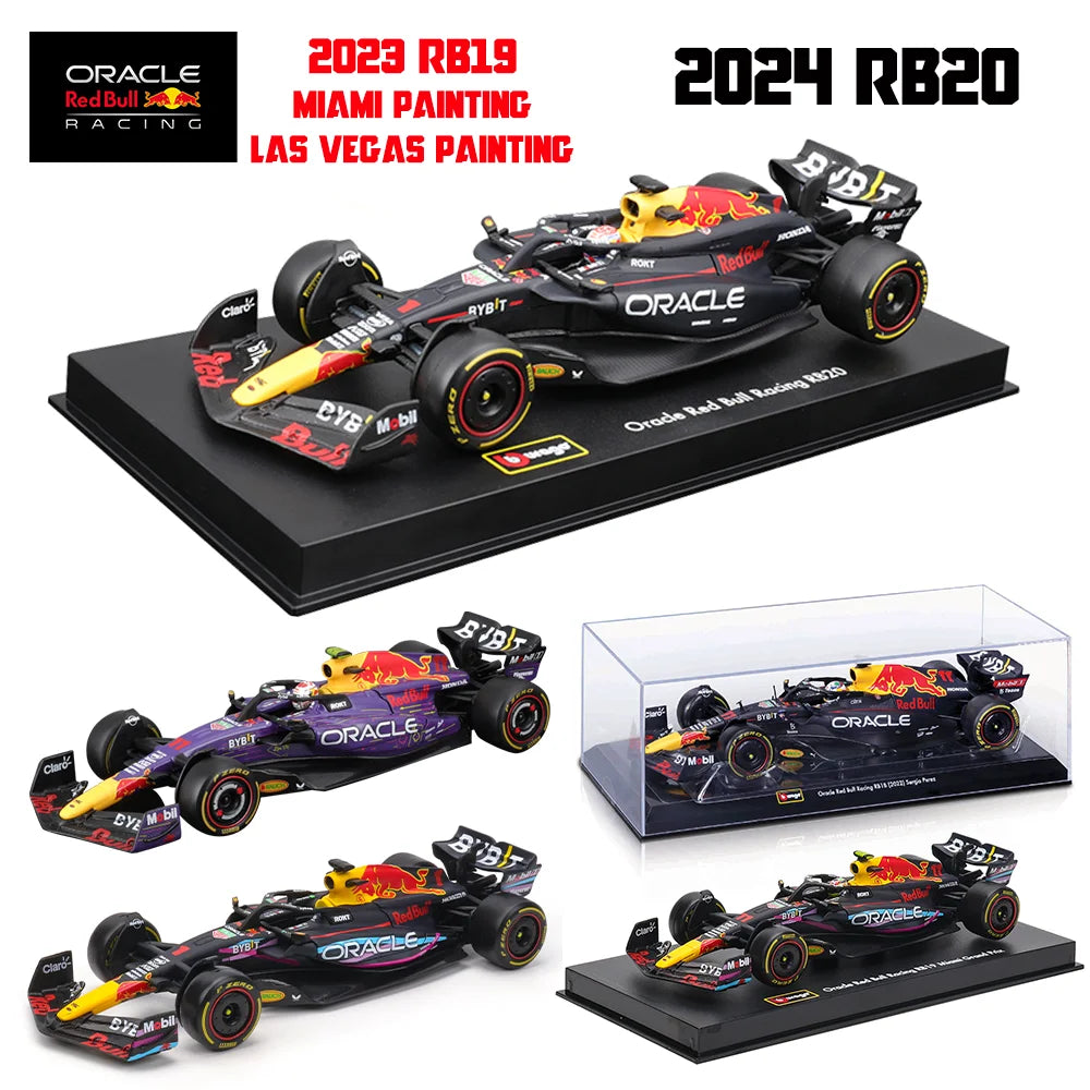 Bburago Premium Diecast RB19 Red Bull Racing Miami Model - ToylandEU