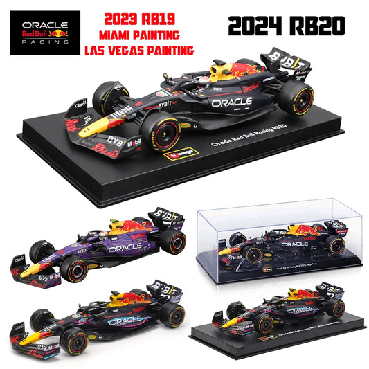 Bburago Premium Diecast RB19 Red Bull Racing Miami Model - ToylandEU