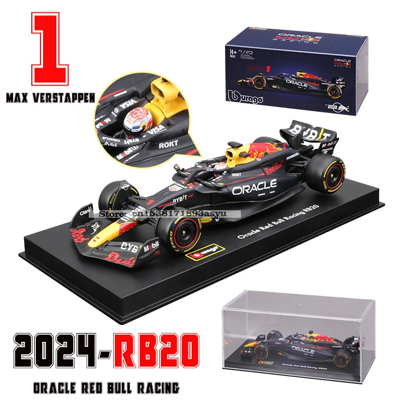 Bburago Premium Diecast RB19 Red Bull Racing Miami Model - ToylandEU