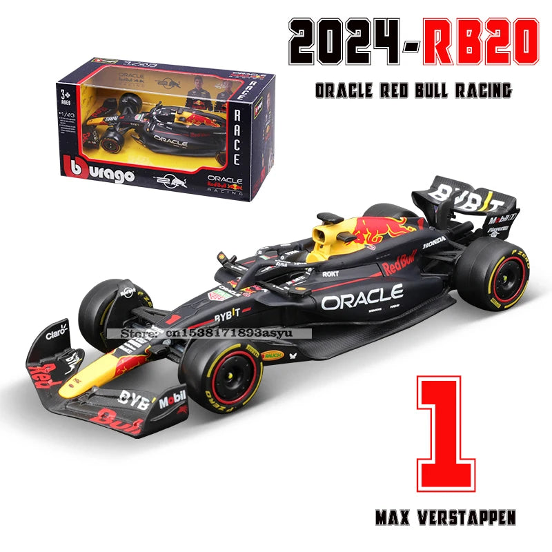 Bburago Premium Diecast RB19 Red Bull Racing Miami Model - ToylandEU