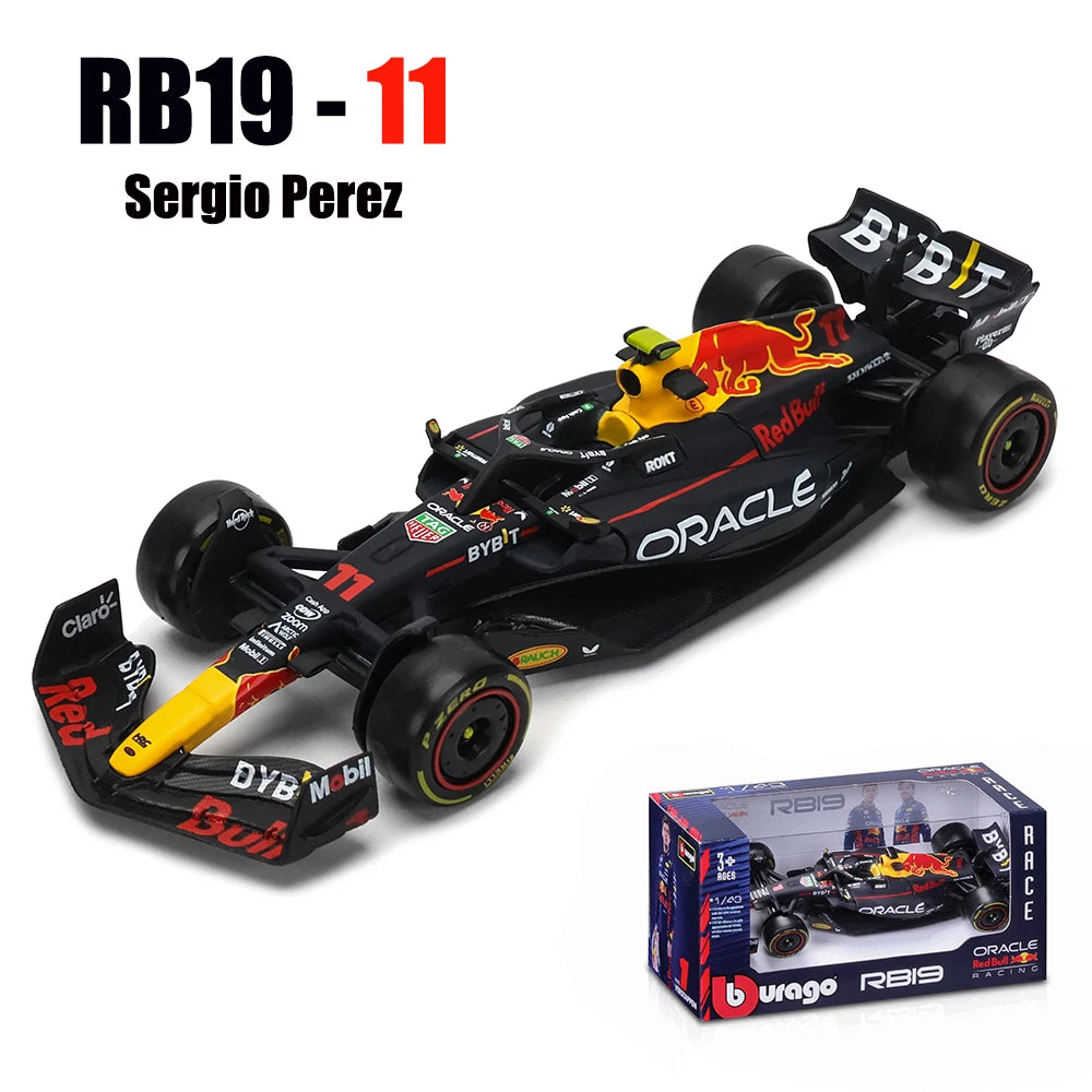 Bburago Premium Diecast RB19 Red Bull Racing Miami Model - ToylandEU