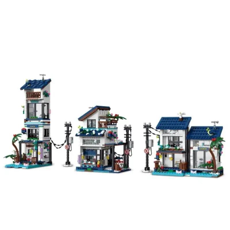  Beach House Building Blocks Creative With Light Kit -  ToylandEU™
