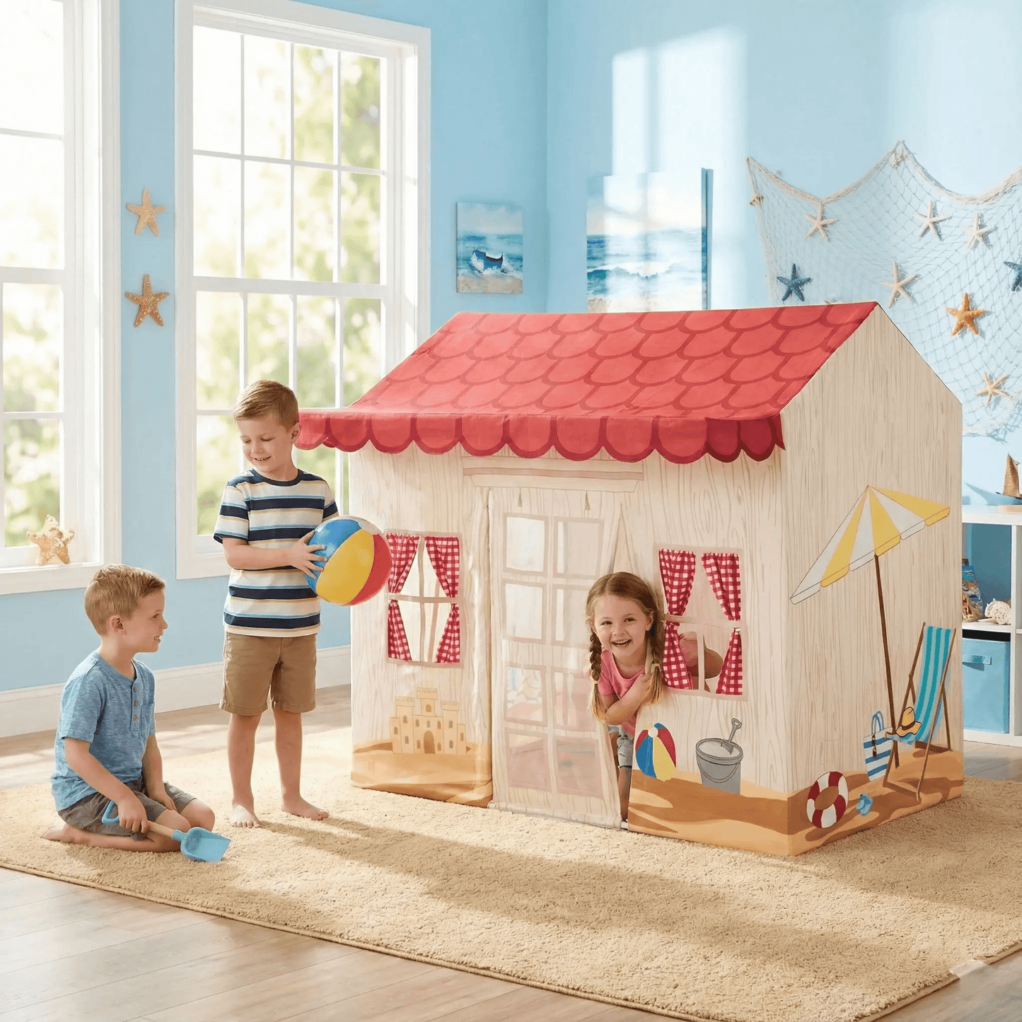 Beach House Play Tent for Kids - Role Play Kids